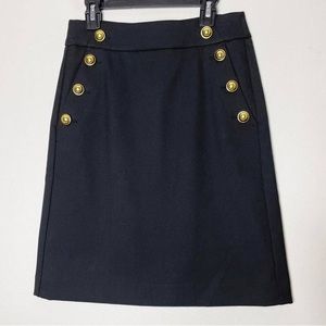 Ann Taylor LOFT Black Pencil Skirt